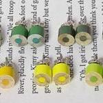 The Whole Set Of Yellow And Green Series Color..